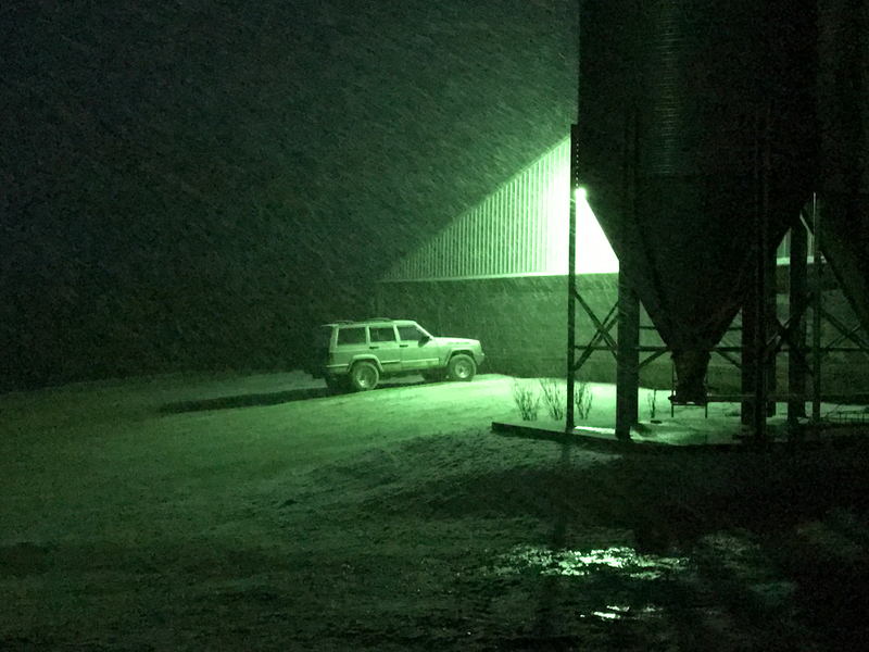 I believe this is when my radiator cracked